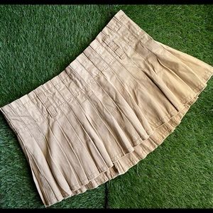 Hollister Tan Mini Skirt